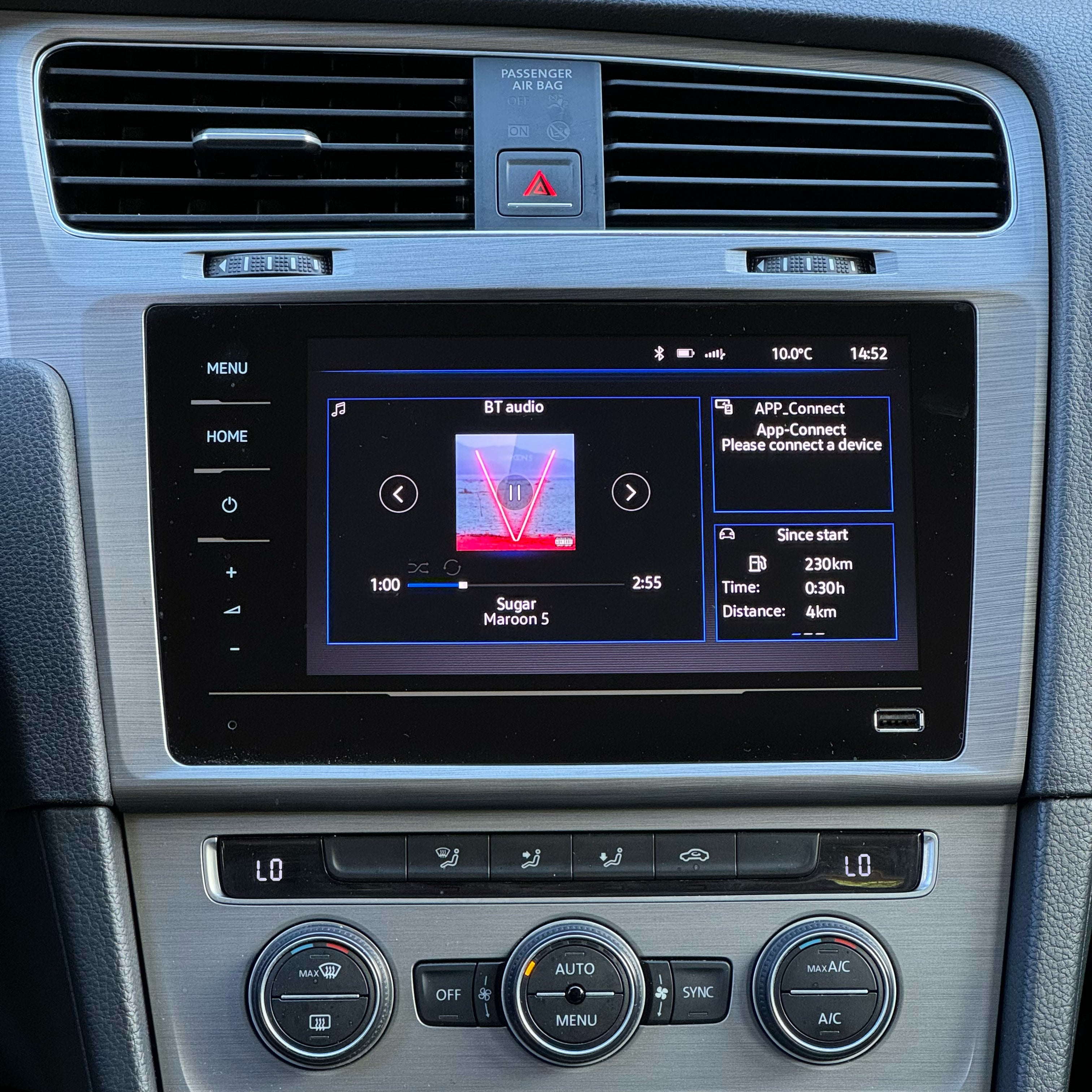 VW Golf 7 | 9.2 inch Apple Carplay