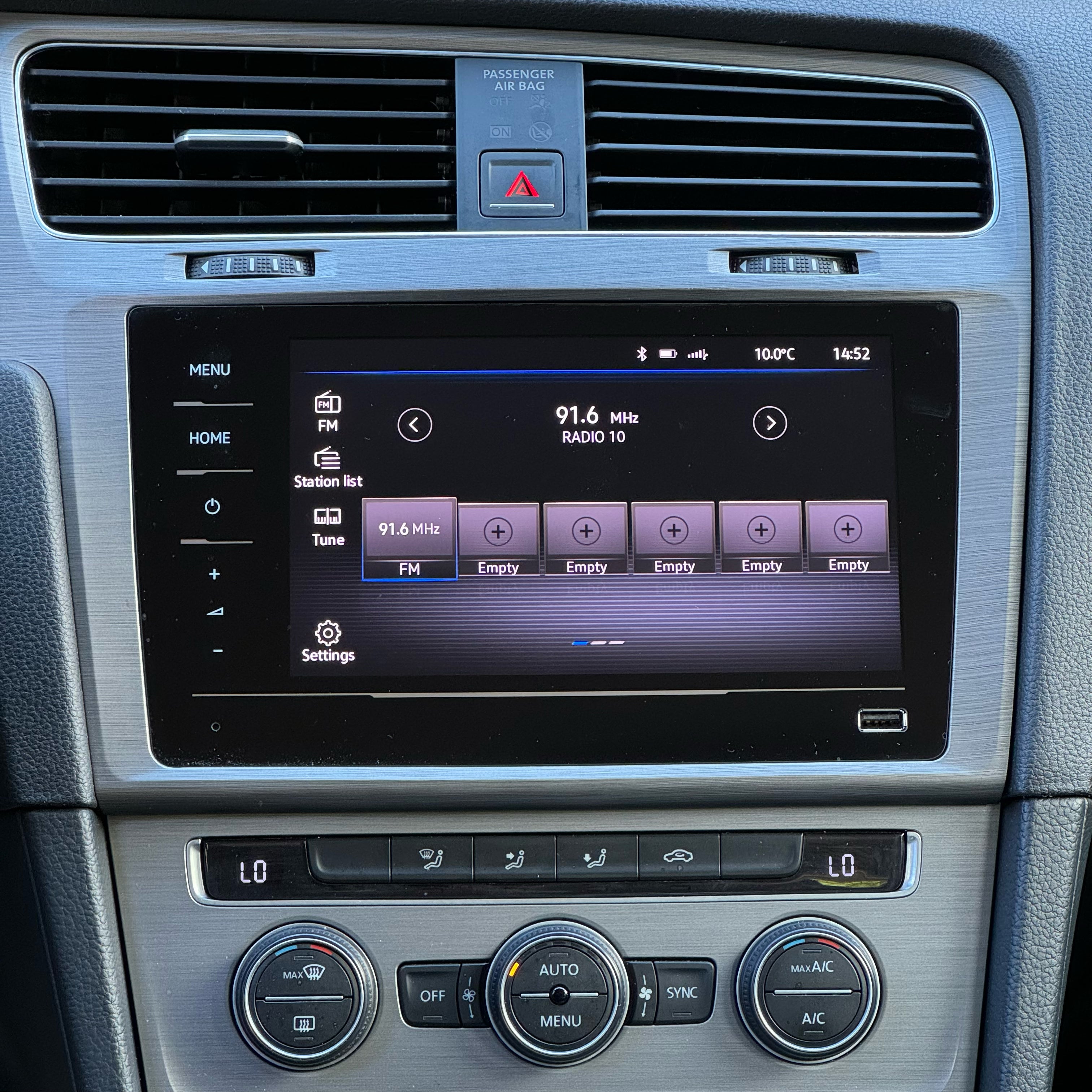 VW Golf 7 | 9.2 inch Apple Carplay