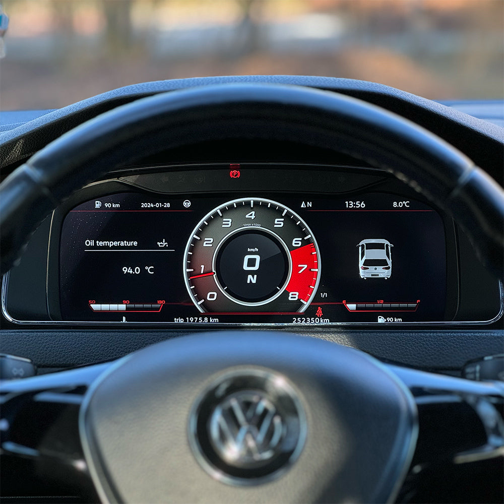 Virtual cockpit Golf 7 Volkswagen