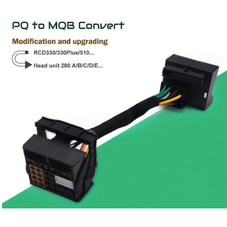 Omvormer PQ naar MQB adapter